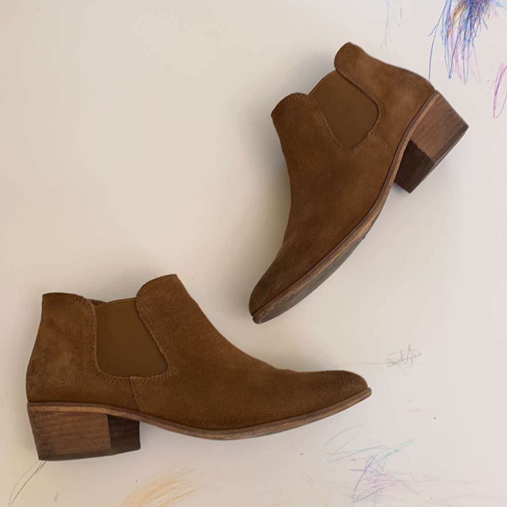 Nordstrom BP Tripp Chestnut Suede Chelsea Ankle Boot - Picture 5 of 11